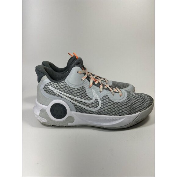 Nike Shoes KD Trey 5 lX Mens 8.5 Pure Platinum Basketball Athletic Sneakers - Picture 3 of 10